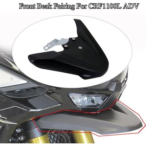 Front Fender Beak For CRF1100L Africa Twin ADV 2021 2020 CRF 1100L Front Fairing Cowl Guard Extension Motorcycle Accessories