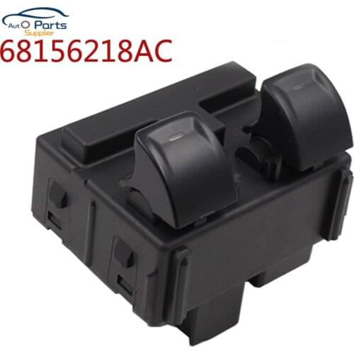 68156218AC Car Power Window Control Switch for Jeep Wrangler JK 2 Door 2013-2017 Window Lifter