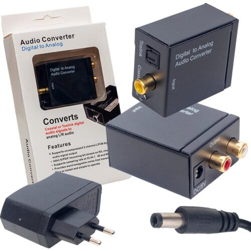 POWERMASTER PM-32145 OPTICAL TO RCA CONVERTER ADAPTERS
