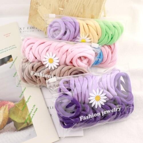 Girls Elastics Rubber Hair Bands Cute Kids Baby Hair Gum Ties Headbands Women Scrunchie Hair Bobbles Accessories For Children