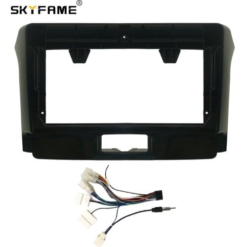 SKYFAME Car Frame Cable For TOYOTA COROLLA hybrid FIELDER WXB AXIO 2015+ Screen Dask Kit Fascia Frame
