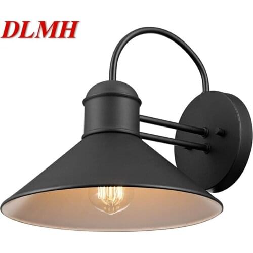 DLMH Outdoor Wall Lamp Classical LED Sconces Lighting Waterproof Home For Porch Villa