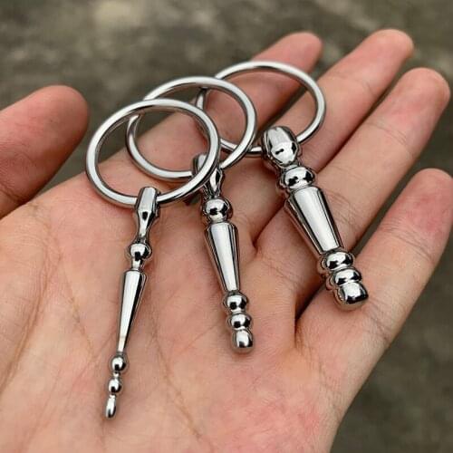 3Pcs/Set Metal Penis Plug Urethral Dilator Horse Eye Stick Male Masturbator Urethral Stimulation Sex Toys For Men BDSM 6/8/10mm
