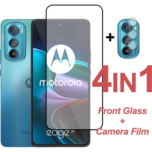 Protective Glass For Motorola Edge 20 Pro Lite Full Cover Tempered Glass Moto Edge S G10 G20 G30 G100 Camera Screen Protector