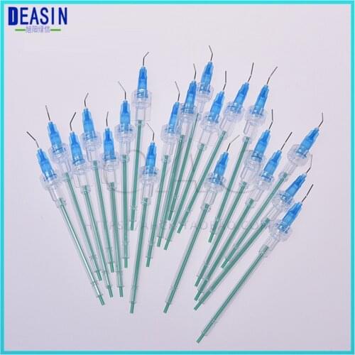 20pcs dental Three ways tips New type nozzle Microscopic root canal Root canal irrigation