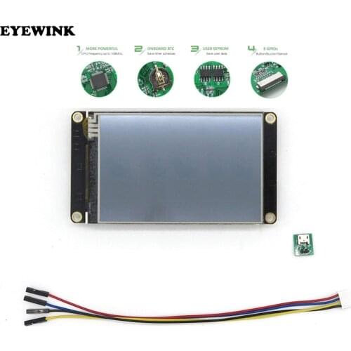 3.5" Nextion Enhanced HMI Intelligent Smart USART UART Serial Touch TFT LCD Module Display Panel For Raspberry Pi NX4832K035
