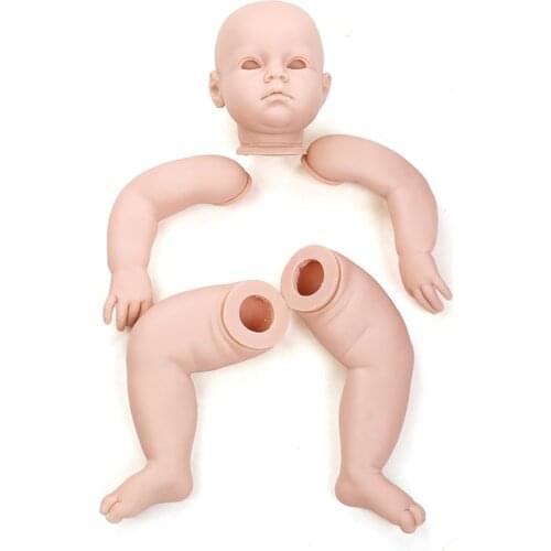 Free shipping hotsell DIY blank kit soft silicone vinyl 28inches reborn toddler kit Tatiana popular LDC kit