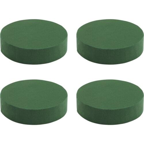 Floral Foam Party Decoration Flower Arrangement Material Polystyrene Hand-made Round Pack Of 4 DIY Wedding Aisle Flowers