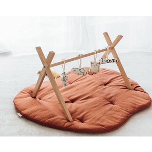 Baby Floor Play Mat Fruit Shape Crawling Rug Blanket Children Kids Playmat Pad Q6PD