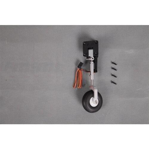 FMS 70mm Ducted Fan Avanti Front Landing Gear System with Retract Installed FMSPX112 RC Airplane Model Plane Spare Parts