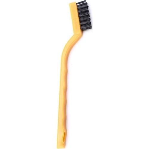 Gas Stove Cleaning Wire Brush Kitchen Tools Metal Fiber Decontamination Brush Strong Cleaning Tool Toothbrush S8G2