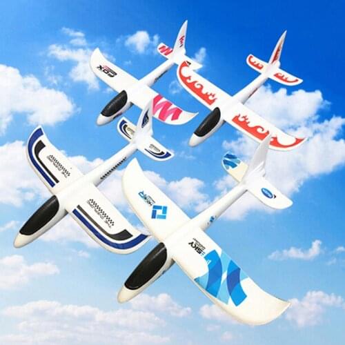Resistant Breakout Aircraft Party Game Children Gift Toys Outdoor Fun Hand Throw Foam Aircraft Model Flying Glider Planes