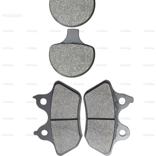 Brake Pad set for Harley 1450 FL STS FL STSI Heritage FX STS FX STSI Springer Softail (00-04) Front Rear