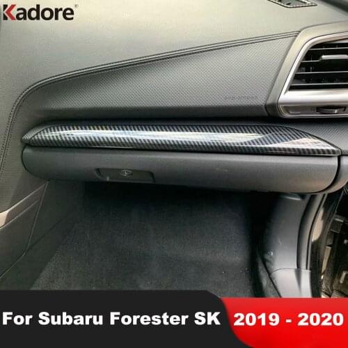 For Subaru Forester SK 2019 2020 Interior Moulding Inner Front Dashboard Center Control Cover Trim Accessories