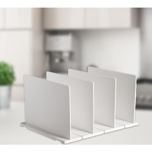 Durable Shelf Dividers Organization Kitchen Closet Handbags Sweaters Office Shelf Separators for Linens Purses Organizer