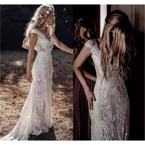 Satsweety Beach Wedding Dresses