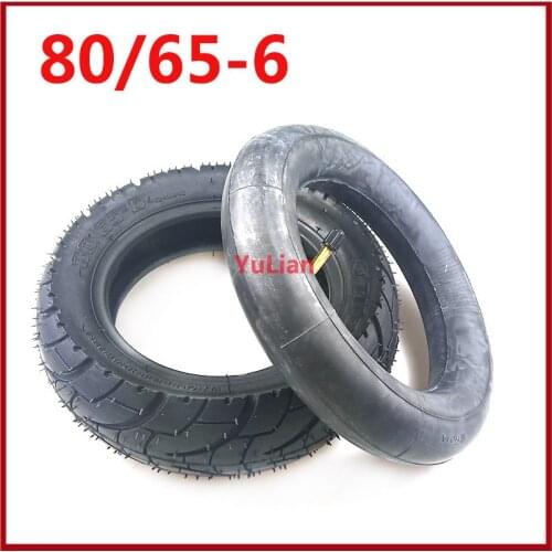 80/65-6 Tire 10x3.0 Tyre Inner Tube for 10 Inch Folding Electric Scooter ZERO 10X Dualtron KUGOO M4 Thickened Widened Tires
