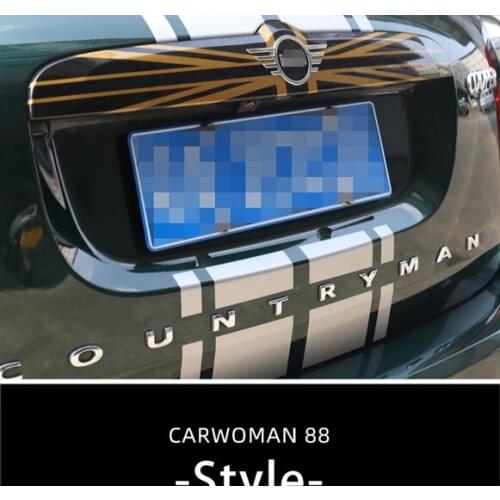 Brand New ABS Material UV Protected Mini Ray Style Tail Gate Boot Handle Cover For Mini Countryman F60 Only (1 Pcs/Set)