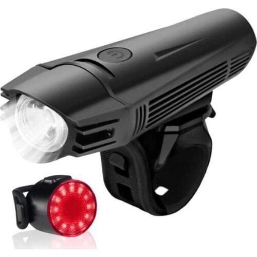 Bike Lights,Bicycle Light Set Super Bright Front Lights and Back Rear,Cycling Light 4 Mode Flashlight Fits All Bicycles