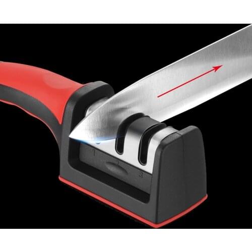 Stainless Steel Knife Sharpener Kitchen Diamond Sharpener Professional Whetstone Scissors Kitchen Knife Whetstone Gadgets Tool