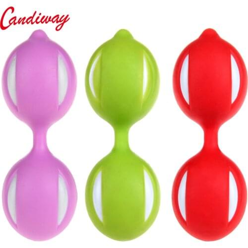 Trainer Vagina Ball jump Tightening Silicone Kegel Exerciser Vagina gspot Vibrator Ben Wa Balls Sex Toys Women Adult Sex Product