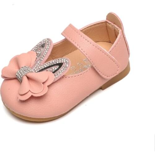 Girls Shoes Princess Shoes Baby Kids Children Cute Shoes Toddlers Non-slip Spring Autumn Fashion Flats For Children
