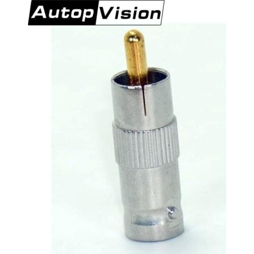 100pcs BNC Female to RCA Male Plug Coax Adapter Connector Coupler Plug For CCTV Security Camera