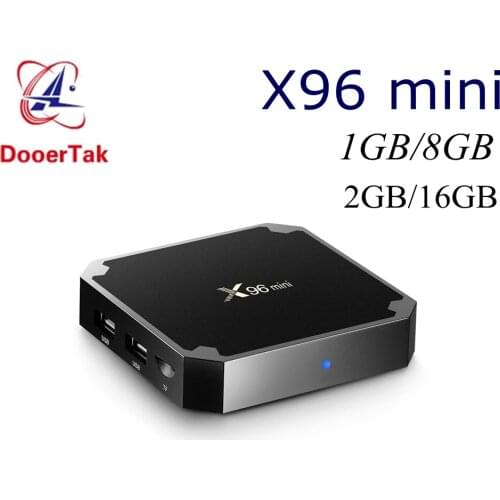 5pcs X96 mini Android 7.1 Android 9.0 4K TV BOX Amlogic S905W Quad Core 1G/8G 2G/16G 2.4G WIFI H.265 UHD 4K Smart Media Player