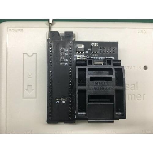 RT-QFP64-01 SOCKET adapter inverter air conditioner MCU IRMCK341_343_311 adapter For RT809H Programmer