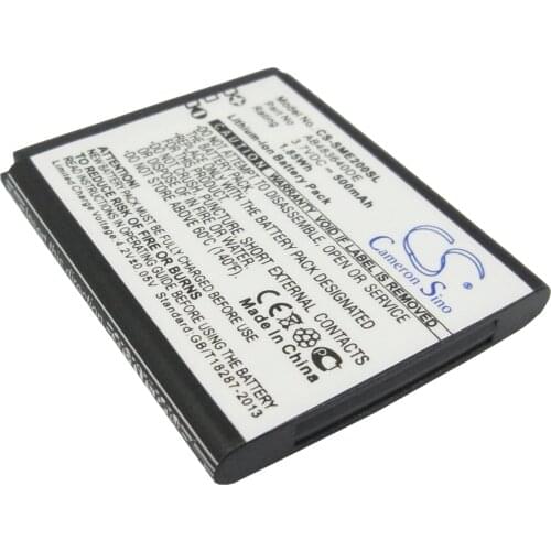 CS 500mAh/1.85Wh battery for Samsung E200 Eco,SCH-S259,SGH-E200,SGH-E208,SGH-J150 AB483640CC,AB483640DE,AB483640DU