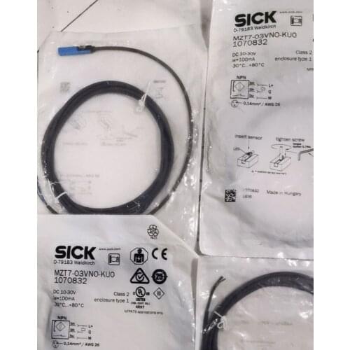 SICK SENSORS FOR T-SLOT CYLINDERS 1070832 MZT7-03VNO-KU0 Cable,3 wire ,2m