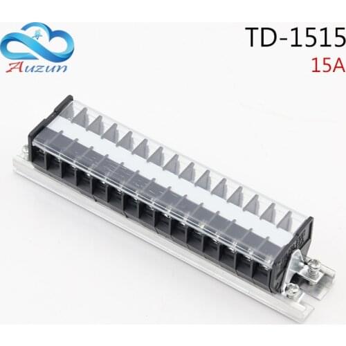 TD-1515 rail terminal block combination terminal block 15-position terminal block 15A660V