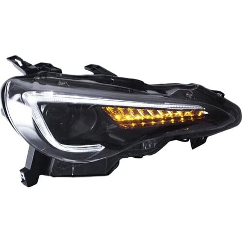 Goodmolds custom auto car led 200w repair headlight for toyota 86 FT86 GT86 BRZ