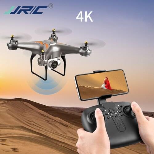 JJRC 6CH RC Drone With Camera HD 4K Wifi3D Flip Anti-drop Remote Control Quadcopter Toy Gift drones with camera hd Toys