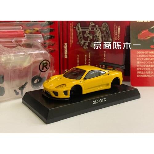1/64 KYOSHO FERRARI 360 GTC Collection of die-cast alloy assembled car decoration model toys