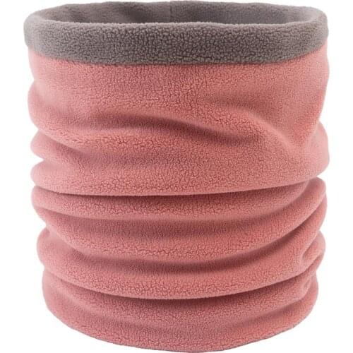 New 2020 Winter Men Women Scarf Solid Plush Ring Scarf Adult Thick Scarves Children Wool Collar Warm Plus Velvet Neck Scarves