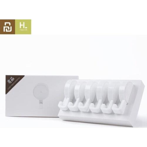 Original Youpin HL Wall Adhesive Life Hook/ Wall Mounted Mop Hook Bedroom Kitchen Wall Holder 3kg max load up Imported 3M Glue