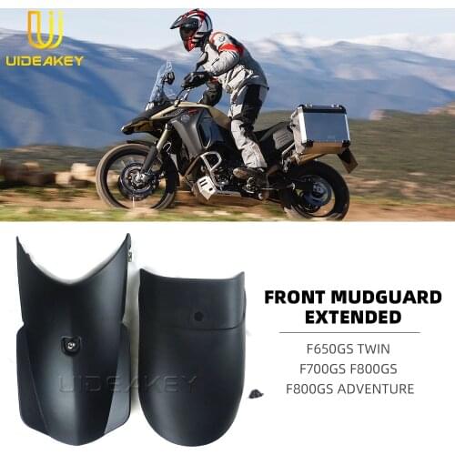 For BMW F700GS F650GS TWIN F800GS F800 ADVENTURE Motorcycle Front Mudguard Fender Extension Retaining Sand Cover Accessories
