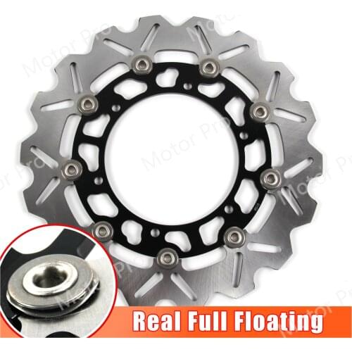 1PCS CNC Floating Disk Front Brake Disc Rotor For Yamaha XJ600S XJS600 XJ S DIVERSION 600 1998 1999 2000 2001 2002 2003