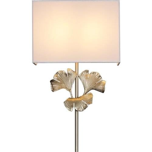 Luxury Living Decoration Wall Lights Copper Sconce AC110V 220V Gold Bedside Lamps