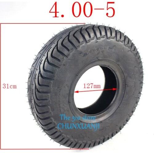 Free Shipping Good Quality 4.00-5 Tyre with Inner Tube Fits for Elderly Scooter Mini MOTO Car,Electric Scooter Tire