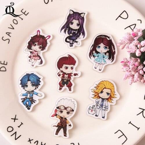 TQ 1pcs Douro mainland cartoon Badge Saber Brooch Pin Fate/Grand Order FGO Archer Collection Badge for Backpack Clothes Z92