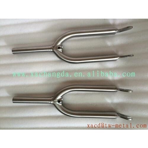 BMX bike fork fit for BMX bike frame customized super light full titanium BMX bicycle fork hot sale Ti BMX bike front fork