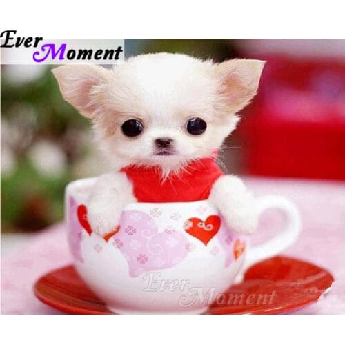 Ever Moment Diamond Painting Animal Rhinestones Mosaic Cross Stitch 5D DIY Full Square Home Decorations Handmade Gift ASF1285