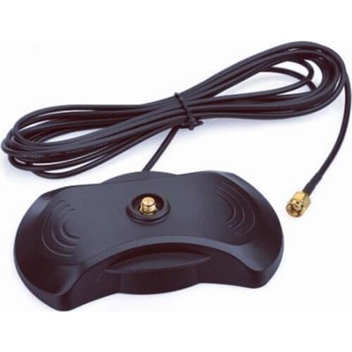2.4GHz WiFi 3G 4G LTE Antenna Base with RP SMA Female Connector Strong Magnetic Antenna Base