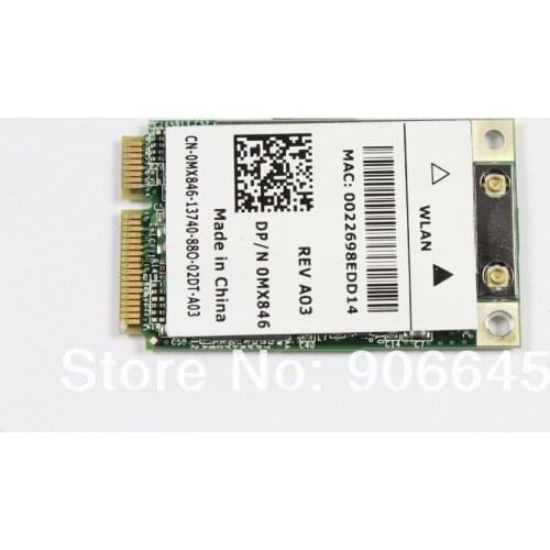 Wireless 1505 Draft 802.11n WLAN Card BCM94321MC MX846 DW1505 BCM4321 for DELL