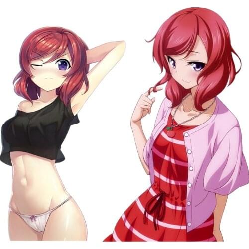 Fuzhen Boutique Decals Exterior Accessories Anime Girl Nishikino Maki LOVE LIVE Car Windshield Sticker Laptop Decal