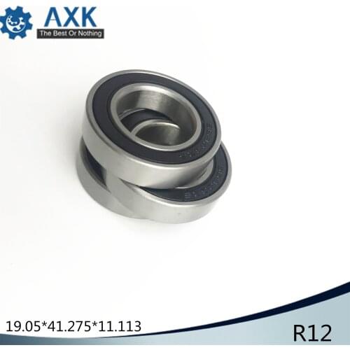 R12 Hybrid Ceramic Bearing 19.05*41.275*11.113 mm ( 1 PC) 3NC R12RS Industry Motor Spindle R12HC Hybrids Si3N4 Ball Bearings X