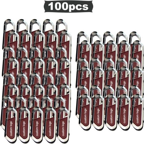 Hot Sale 100pcs/lot USB 2.0 Flash Drive 128GB 64G pen drive 32G Pendrive 16G 8GB 4GB Pen driver Flash Usb stick key free logo