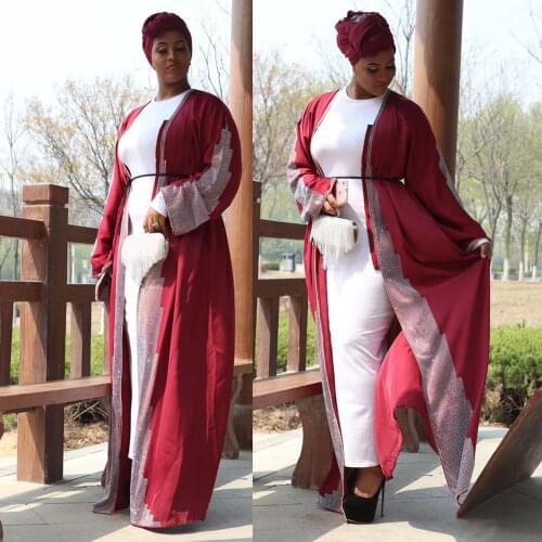 Dubai Muslim Women Farasha Burkha Kimono Long Maxi Dress Abaya Kaftan Jilbab Islamic Ramadan Turkey Clothing Worship Service New